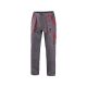 CANIS Radne pantalone do struka Luxy Josef, siva/crvena - 56523