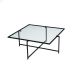 HANAH HOME Klub sto Sun S409, crna - 552NOS1430