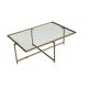 HANAH HOME Klub sto Sun S410, zlatna - 552NOS1431