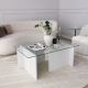 HANAH HOME Klub sto Escape, bela - 552NOS1442