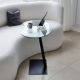 HANAH HOME Klub sto Fagioli, crna - 552NOS1447