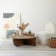 HANAH HOME Set klub stolova Podium Wood, braon - 552NOS1476