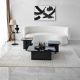 HANAH HOME Set klub stolova Jazz, crna - 552NOS1479