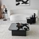 HANAH HOME Set klub stolova Jazz, crna - 552NOS1479