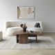 HANAH HOME Set klub stolova Paris 2/1, braon - EP3057821