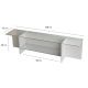 HANAH HOME TV komoda Escape, bela - 552NOS1601
