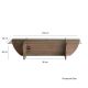 HANAH HOME TV komoda Lily, braon - 552NOS1604