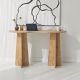 HANAH HOME Radni sto Infini, svetlo braon - EP3057830