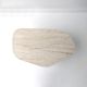 HANAH HOME Klub sto Rock, mermerna krem/braon - EP3057836