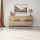 HANAH HOME Komoda Milan, bronza/zlatna - 552NOS1805