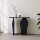 HANAH HOME Kozolni sto Arya, crna - EP3057839