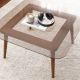 HANAH HOME Klub sto Smart, braon - 552NOS2229