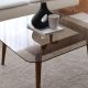 HANAH HOME Klub sto Smart, braon - 552NOS2229