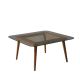 HANAH HOME Klub sto Smart, braon - 552NOS2229