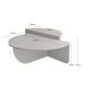 HANAH HOME Sto za dnevnu sobu Podium White - 173299