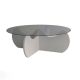 HANAH HOME Klub sto Himalayas, bela - 552NOS2236