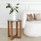 HANAH HOME Set pomoćnih stočića Amalfi, braon - 552NOS2248