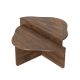 HANAH HOME Klub sto Altopiano, tamnobraon - 552NOS2252