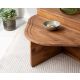 HANAH HOME Klub sto Altopiano, braon - 552NOS2254