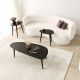HANAH HOME Klub sto Sweet, antracit - 552NOS2261