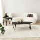 HANAH HOME Klub sto Sweet, antracit - 552NOS2261