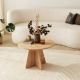 HANAH HOME Klub sto Mushroom, svetlobraon - 552NOS2272