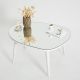 HANAH HOME Klub sto Gusto, bela - 552NOS2277