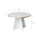 HANAH HOME Sto za dnevnu sobu Mushroom Gold White v2 - 195150