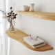HANAH HOME Zidna polica Wavy 2, krem - 552NOS2442