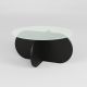 HANAH HOME Klub sto Bubble, antracit - 552NOS2471