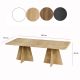 HANAH HOME Klub sto Mushroom 2, krem - 552NOS2492