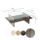 HANAH HOME Klub sto Saga Rectangle, braon - EP3057848