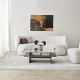HANAH HOME Klub sto Saga Rectangle, braon - EP3057848