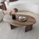 HANAH HOME Klub sto Nova, braon - EP3057860