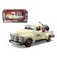 MAISTO Automobil 1:25  Chevrolet 3100 Pickup 1950. + 1:24 2001 FLSTS Heritage Springer 32194 - 55486-1