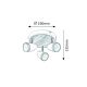 Rabalux Spot rasveta Karen LED 3x 4W bela (5566) - 5566