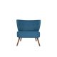 ATELIER DEL SOFA Fotelja Bienville, plava - 558ZEN1108