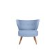 ATELIER DEL SOFA Fotelja Riverhead, plava - 558ZEN1114
