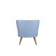 ATELIER DEL SOFA Fotelja Riverhead, plava - 558ZEN1114