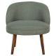 ATELIER DEL SOFA Fotelja Nice, petrolej - 558ZEN1135