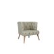 ATELIER DEL SOFA Fotelja West Monroe, siva - 558ZEN1177