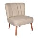 ATELIER DEL SOFA Fotelja Moon Way, krem - 558ZEN1403