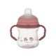 CANPOL BABIES SOLJA BONJOUR PARIS 150ml SA SILIKONSKIM KLJUNOM (56/612) - PINK - EP2740160