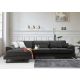 ATELIER DEL SOFA Ugaona garnitura Frido Chl+3R, leva, antracit - 560ARE1110