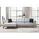 ATELIER DEL SOFA Ugaona garnitura Montana Chl+3R, leva, svetlo siva - 560ARE1111