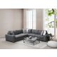 ATELIER DEL SOFA Ugaona garnitura Loop 7, antracit - 560ARE1122