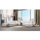ATELIER DEL SOFA Ugaona garnitura Loop 8, bež - 560ARE1125