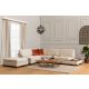 ATELIER DEL SOFA Ugaona garnitura sa stočićem i jastucima Tulip, leva, bež - 560ARE1160