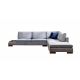 ATELIER DEL SOFA Ugaona garnitura Tulip, desna sa stalkom, tamnosiva - 560ARE1162