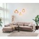 ATELIER DEL SOFA Ugaona garnitura Frido, leva , bež - 560ARE1167
